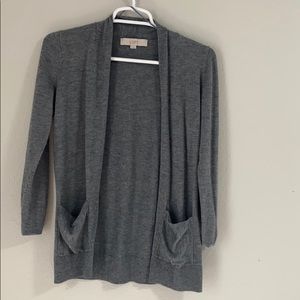 Loft Gray Cardigan